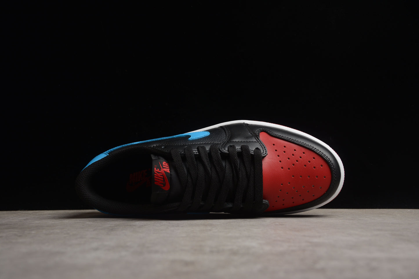 Air Jordan 1 Low OG - Negro, Azul y rojo